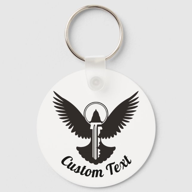 Porte-clés Dove avec Porte - clé clé (Recto)