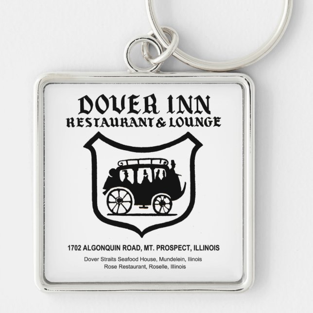 Porte-clés Dover Inn Restaurant, Mt Prospect, IL (Devant)