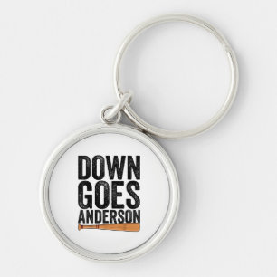Porte-clés DOWN GOLF ANDERSON FUNNY BASEBALL cadeau ANDERSON