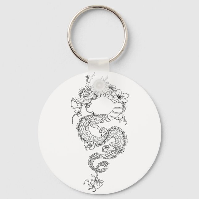 Porte-clés Dragon (Recto)