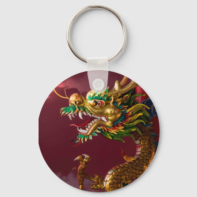Porte-clés dragon chinois (Recto)