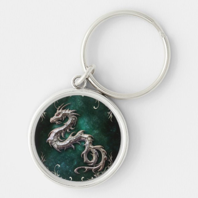 Porte-clés dragon de porte - clé (Devant)