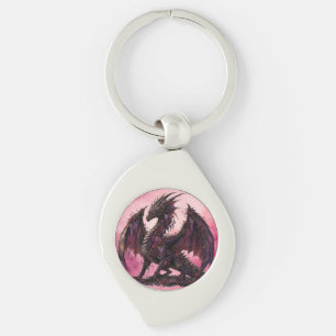 Porte-clés Dragon Fleur   Dragon Fantastique Botanique