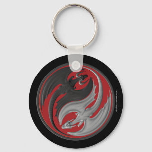 Porte-clés Dragon Yin-Yang