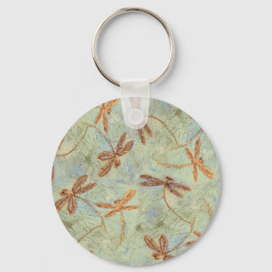 Porte-clés Dragonfly Dance Gold
