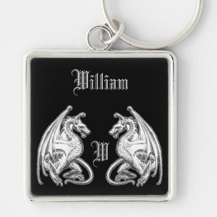 Porte-clés Dragons à ailes personnalisés
