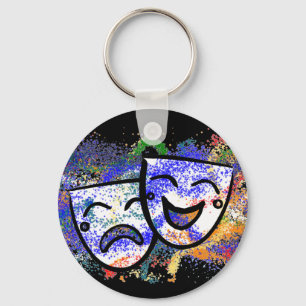 Porte-clés Drame : Un coup de technicolore