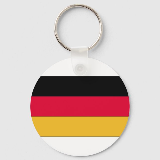 Porte-clés Drapeau allemand (Recto)