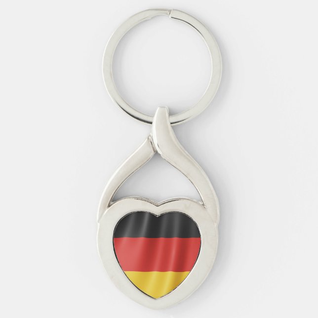 Porte-clés drapeau allemand (Devant)
