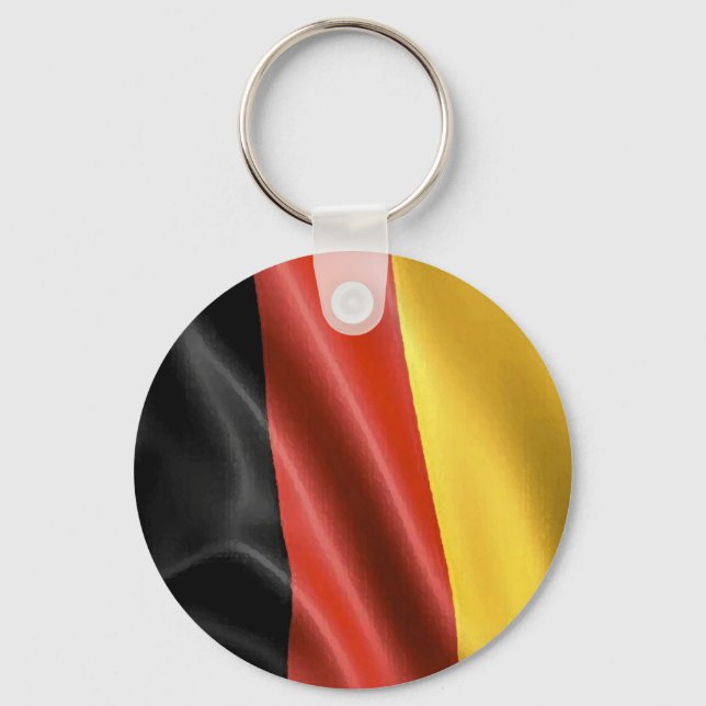 Porte-clés Drapeau allemand (Recto)