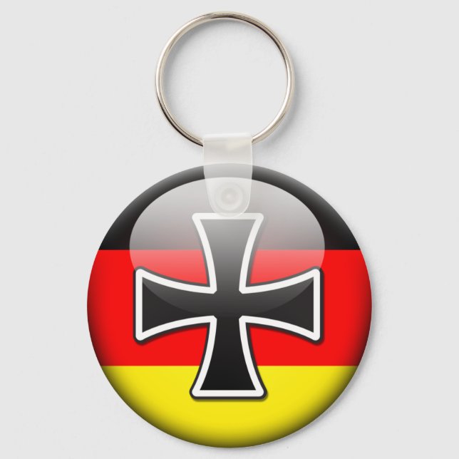 Porte-clés Drapeau allemand (Recto)