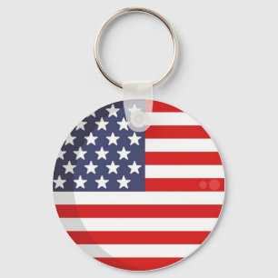 PORTE-CLÉS DRAPEAU AMERICA PRIME