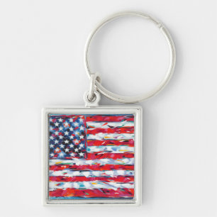 Porte-clés Drapeau américain