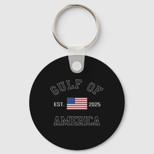 Porte-clés Drapeau Américain 2025 Du Golfe Des Etats-Unis Est