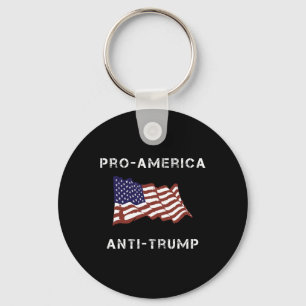 Porte-clés Drapeau américain anti-Trump