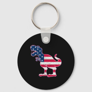 Porte-clés Drapeau Américain Cadeau Garçons Patriotique 4 Jui