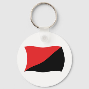 Porte-clés Drapeau Anarcho-Syndicalisme