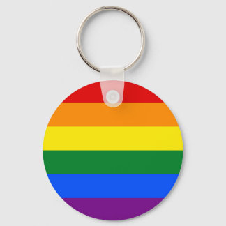 Porte-clés Drapeau arc-en-ciel