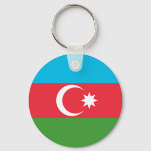Porte-clés Drapeau Azerbaïdjan