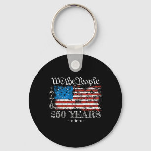Porte-clés Drapeau Betsy Ross 1776 Nous Le Peuple 250 Ans 250