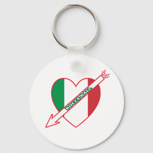Porte-clés Drapeau Bocce Italie