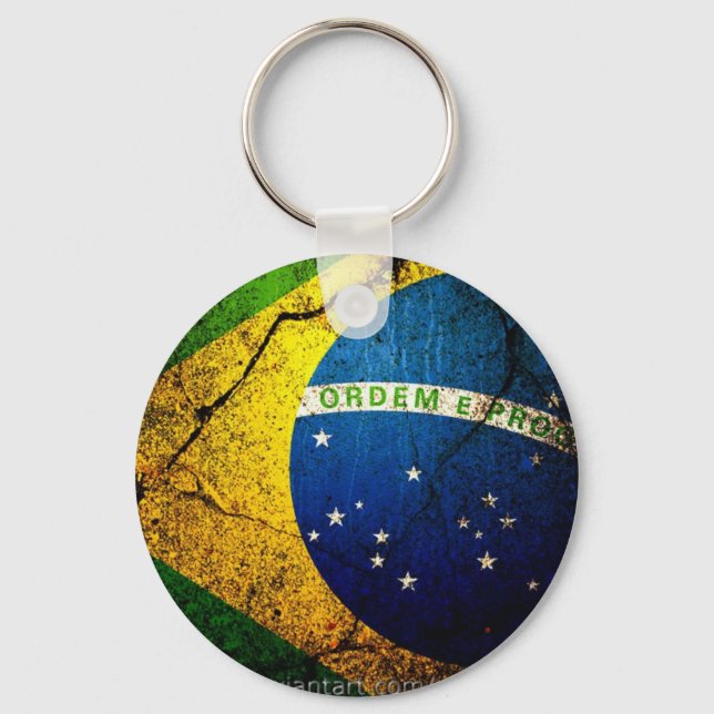 Porte-clés drapeau_brésilien_ (Recto)