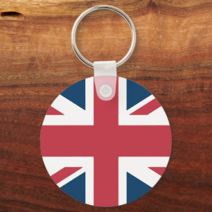 Porte-clés drapeau britannique Union Jack