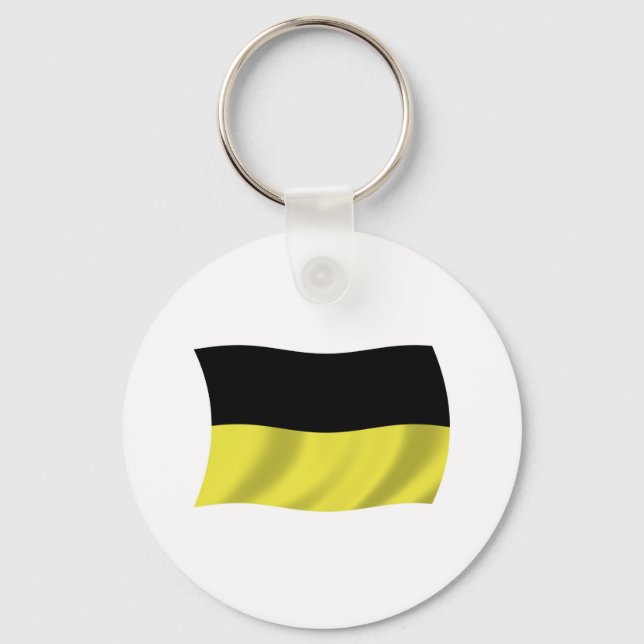 Porte-clés Drapeau Cachoube (Recto)