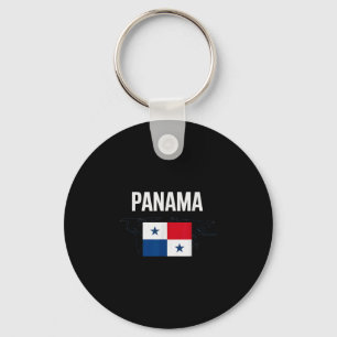 Porte-clés Drapeau classique du Panama, pays, famille, vacanc
