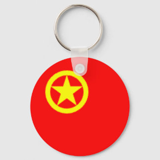 PORTE-CLÉS DRAPEAU COMMUNISTE CHINOIS