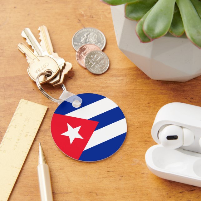 Porte-clés Drapeau Cuba (Bureau)