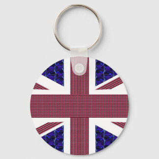 Porte-clés Drapeau d'Angleterre, drapeau de Grande-Bretagne
