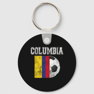 Porte-clés Drapeau de Colombie - Football Futbol Footll
