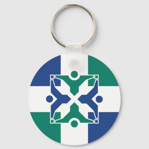Porte-clés Drapeau de Columbia, Missouri
