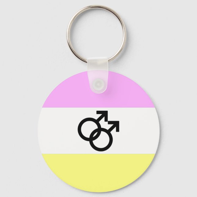 Porte-clés Drapeau de fierté Twink (Recto)