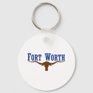 Porte-clés Drapeau de Fort Worth le Texas