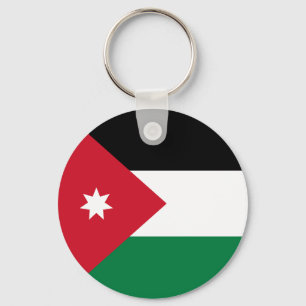 Porte-clés Drapeau de Jordanie