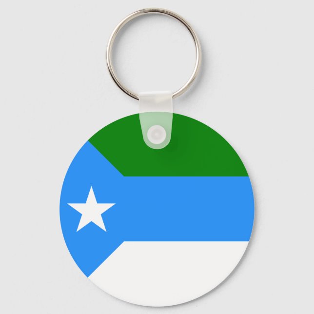 Porte-clés Drapeau de Jubaland, Somalie (Recto)