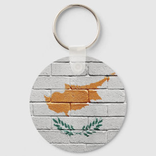 Porte-clés Drapeau de la Chypre