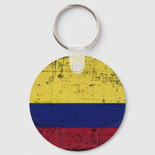 Porte-clés Drapeau de la Colombie
