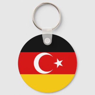 Porte-clés Drapeau de la communauté turque d'Allemagne