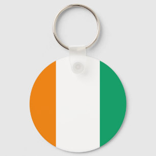 PORTE-CLÉS DRAPEAU DE LA CÔTE D'IVOIRE