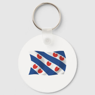 Porte-clés Drapeau de la Frise
