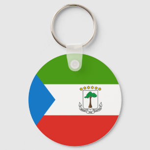 Porte-clés Drapeau de la Guinée équatoriale