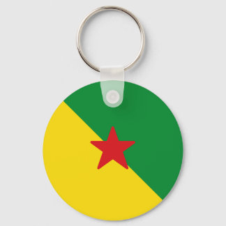 Porte-clés Drapeau de la Guyane
