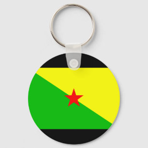 Porte-clés Drapeau de la Guyane
