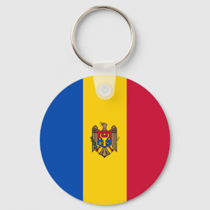 Porte-clés Drapeau de la Moldavie