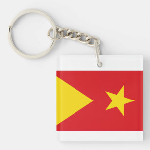Porte-clés Drapeau de la région du Tigré