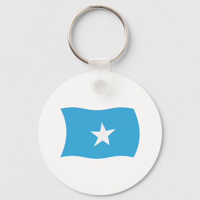 Porte-clés Drapeau de la Somalie (Recto)