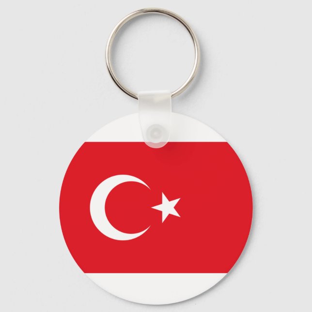 Porte-clés Drapeau de la Turquie Produits (Recto)